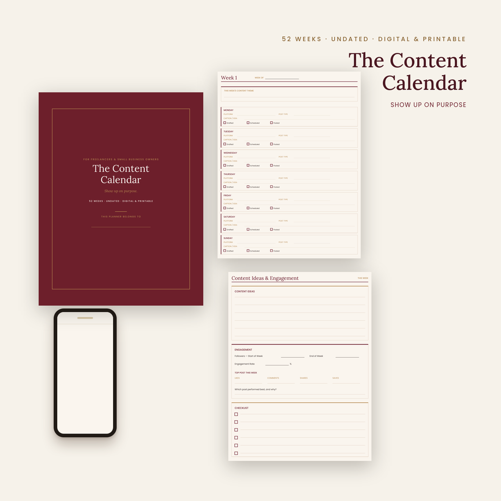 The Content Calendar