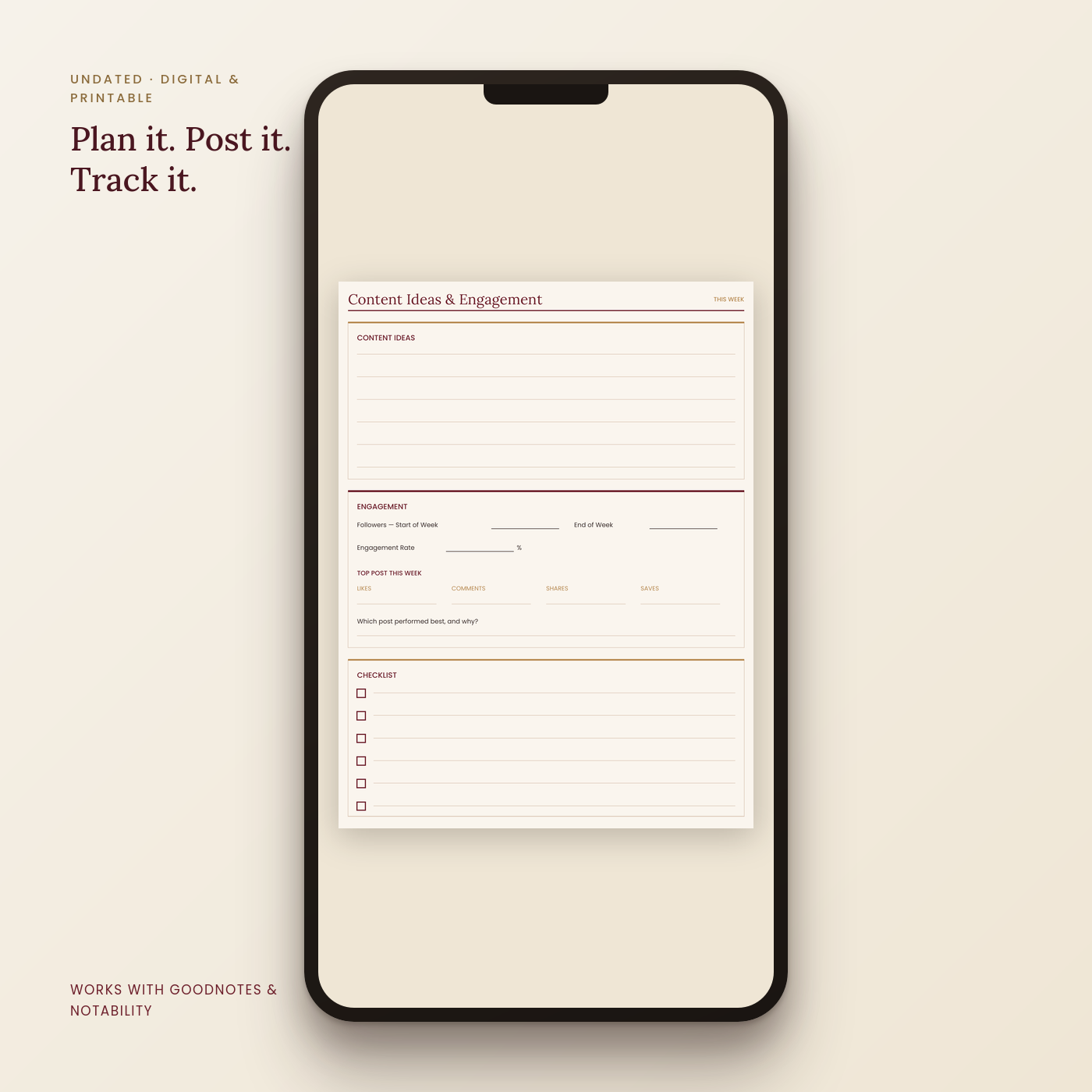 The Content Calendar