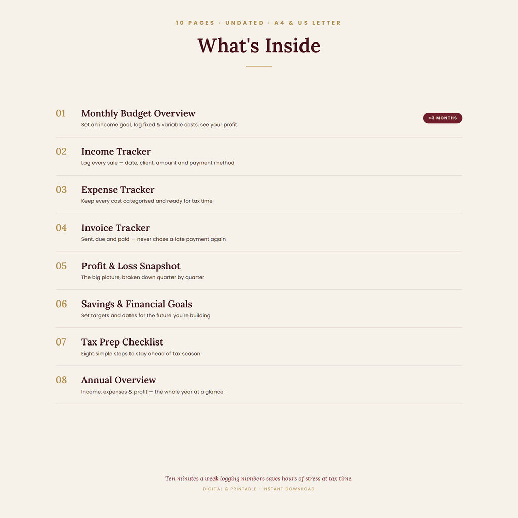 The Finance & Budget Tracker