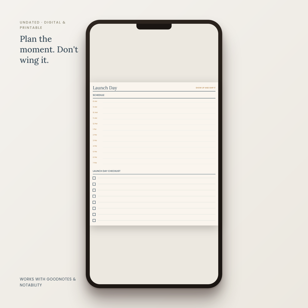 The Launch Planner